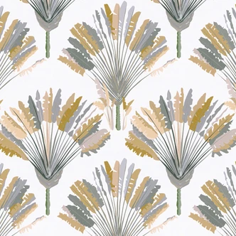 Architects Paper Jungle Chic - Papier peints jungle, jaune 