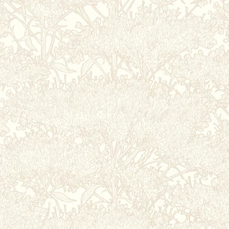 Architects Paper Papier Peint Design Absolutely Chic Floral Creme Or Gris  