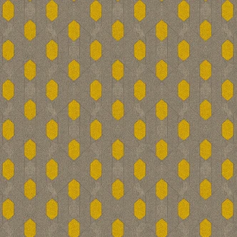 Architects Paper Vliestapete Absolutely Chic grafische Tapete braun, gelb, grau 
