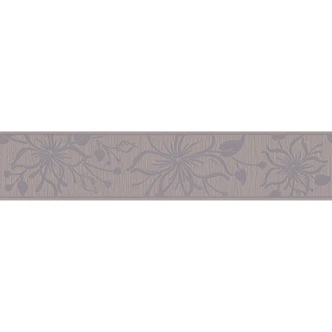 A.S. Création Bordüre Only Borders mit Blumen braun, grau A.S. Création Bordüre Only Borders mit Blumen braun, grau