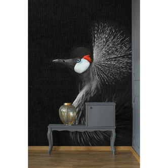Livingwalls Fotobehang ARTist Crowned Crane 