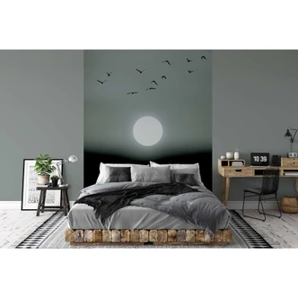 Livingwalls Fotobehang ARTist Kubistika - Winter Lights 