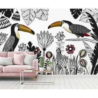 Livingwalls papier peint photo ARTist Toucan  