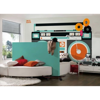 Livingwalls papier peint photo ARTist Ghetto Blaster 