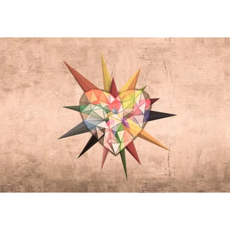 Fototapete Atelier 47 Heart Star in 3D Optik - Architects Paper  