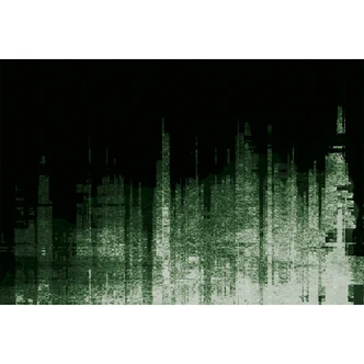 Architects Paper Papier peint photo Atelier 47 Skyline Art vert 