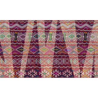 Architects Paper Papier peint photo Atelier 47 Carpet Pattern bleu, turquoise 