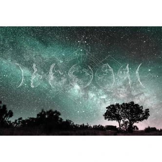 Architects Paper Fotomurale - Atelier 47 Fasi lunari 