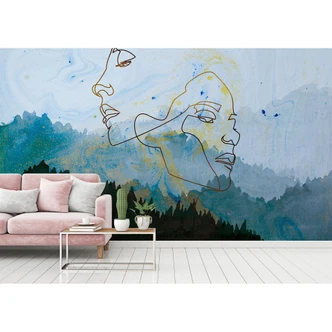 Architects Paper Papier peint photo Atelier 47 Golden Outline forêt 