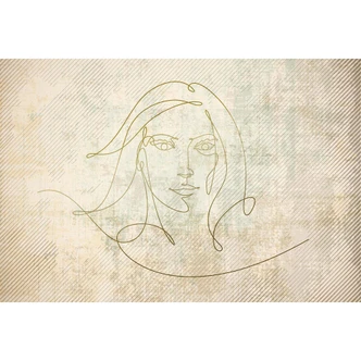 Fototapete Atelier 47 Golden Line Gemälde - Architects Paper  