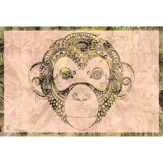 Fototapete Atelier 47 Monkey Pattern Tiere - Architects Paper 