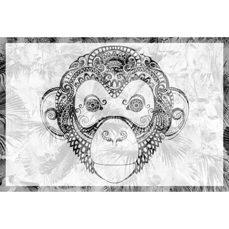 Fototapete Atelier 47 Monkey Pattern Tiere - Architects Paper 