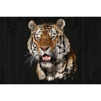 Fototapete Atelier 47 Polygon Tiger Tiere - Architects Paper 