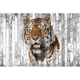 Fototapete Atelier 47 Polygon Tiger Tiere - Architects Paper 