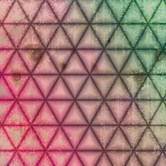 Geometrisch roze zwart - vliesbehang Designwalls 2 - 2,55 x 3,5 m 