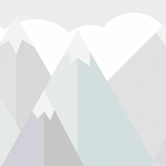 KidsMountains1 berg behang in grijs wit - vliesbehang Designwalls 2 - 2,55 x 3,5 m 