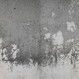 Betonlook PaintedWall behang in grijs zwart - vliesbehang Designwalls 2 - 2,55 x 3,5 m 