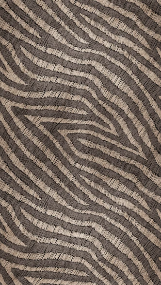 wallpaper zebra pattern brown beige - non-woven wallpaper art Livingwalls - matt and smooth 