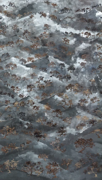 Fototapete Abstrakt blau grau - Vliestapete Kunst Livingwalls - matt und glatt 