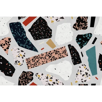 Livingwalls Photo Wallpaper Walls by Patel 2 terrazzo 1 