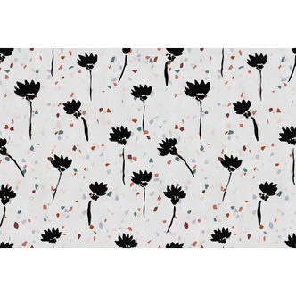 Livingwalls Photo Wallpaper Walls by Patel 2 terrazzo 2 