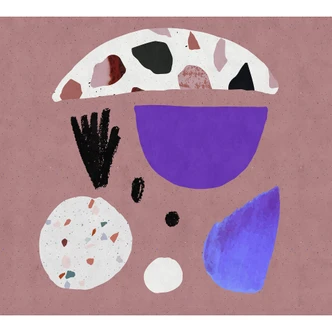 Livingwalls Photo Wallpaper Walls by Patel 2 terrazzo 5 