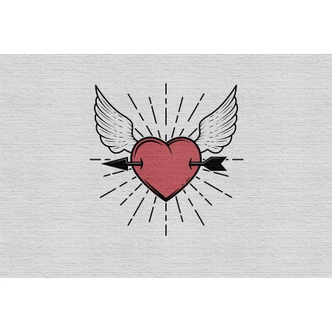 Livingwalls Fototapete Walls by Patel 2 tattoo you 1 