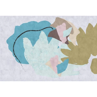 Livingwalls papier peint photo Walls by Patel 2 floral collage 1 