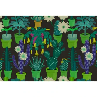 Livingwalls Fototapete Walls by Patel 2 cactus garden 2 