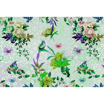 Livingwalls Photo Wallpaper Walls by Patel mosaic garden 1 