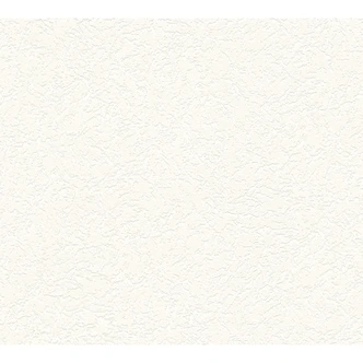 A.S. Création overschilderbaar vliesbehang Meisterputz 15m. Rol 