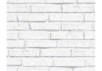 A.S. Création paper behang Authentic Walls grijs, wit 