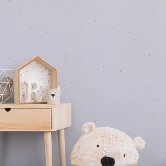 A.S. Création Vliestapete Boys and Girls Kinderzimmertapete gepunktet lila 