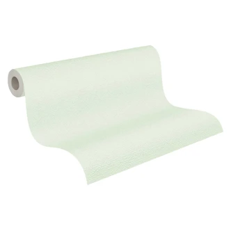 papier peint intissé aspect lin vert - papier peint texturé 