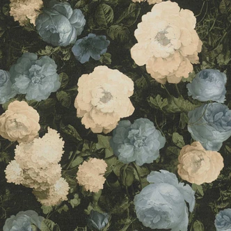 Carta da parati - Storia dell'arte Rose 