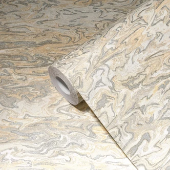 Livingwalls abstrakte Tapete My Home My Spa Vliestapete Feminine Powdery Home hellorange, beige 