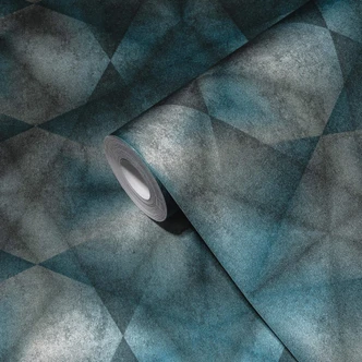 Livingwalls 3D Tapete My Home My Spa Vliestapete Urban City Home blau, grau 