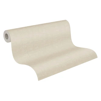 Non-woven tapet grå beige modern - slitstark kökstapet 