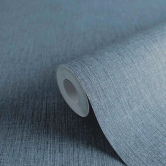 Daniel Hechter Vliestapete Unitapete einfarbig blau 