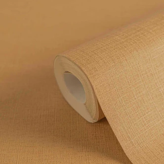 Unitapete einfarbig gelb, Vliestapete Ethnic Origin von A.S. Création 