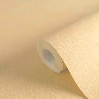Papier peint intissé crème aspect lin - Papier peint uni pour des intérieurs élégants Papier peint intissé crème aspect lin - Papier peint uni pour des intérieurs élégants