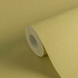 behang groen effen modern van A.S. Creation licht structuurvliesbehang mat 