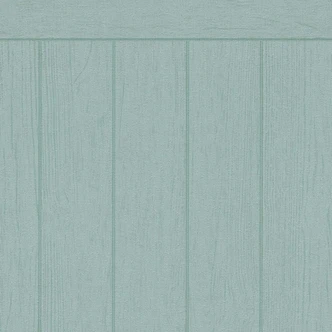 Papier peint bois aspect acoustique vert menthe - Papier peint intissé avec structure scandinave 