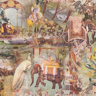 A.S. Création Dream Flowery papier peint intissé motif oriental  