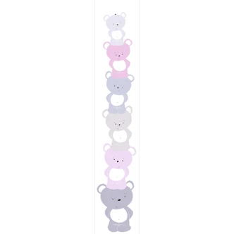 A.S. Création Kinderzimmertapete Little Love Vliestapete mit niedlichen Bären rosa, grau, weiß 