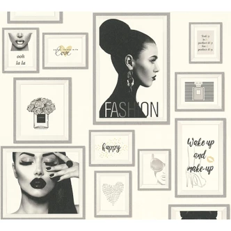 Livingwalls Vliesbehang Metropolitan Stories Lola Paris 