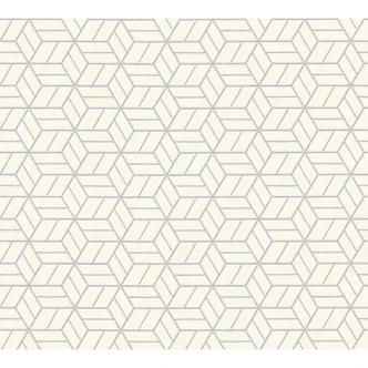 Livingwalls papier peint intissé Metropolitan Stories papier peint Lizzy Londres gris;métallisé;blanc 