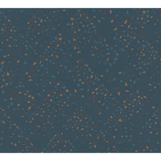 Livingwalls Papier peint intissé New Walls 50's Glam Confetti bleu, vert, marron 