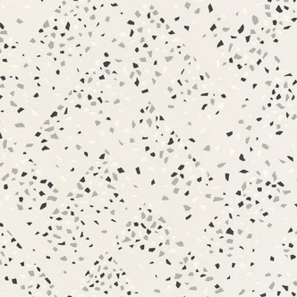 Livingwalls Papier peint intissé New Walls 50's Glam Confetti blanc, métallique, noir 
