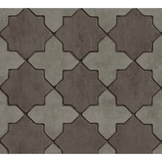 Carta da parati New Walls - Piastrelle 2 grigio 